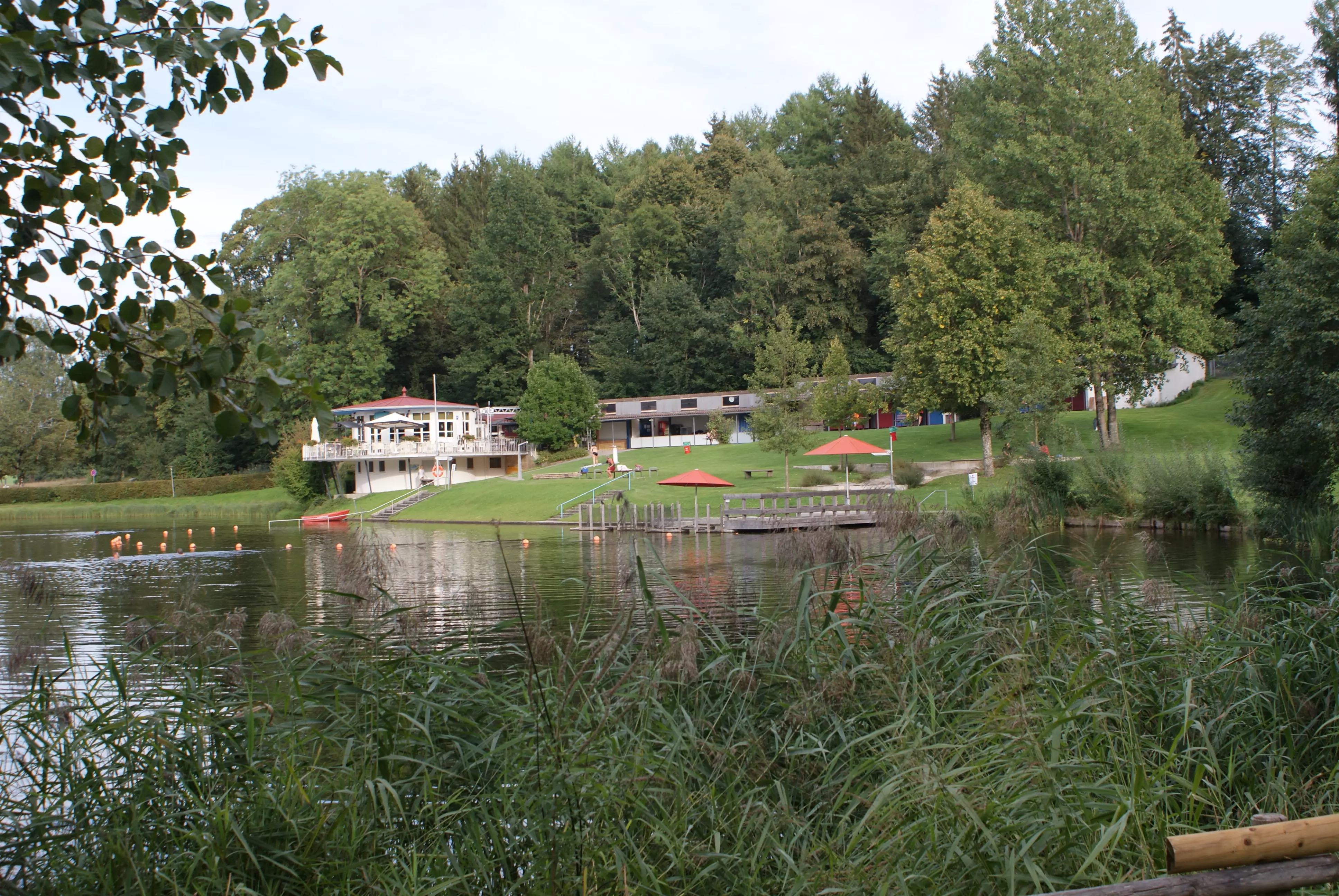 Badestelle Ziegelweiher in Ochsenhausen